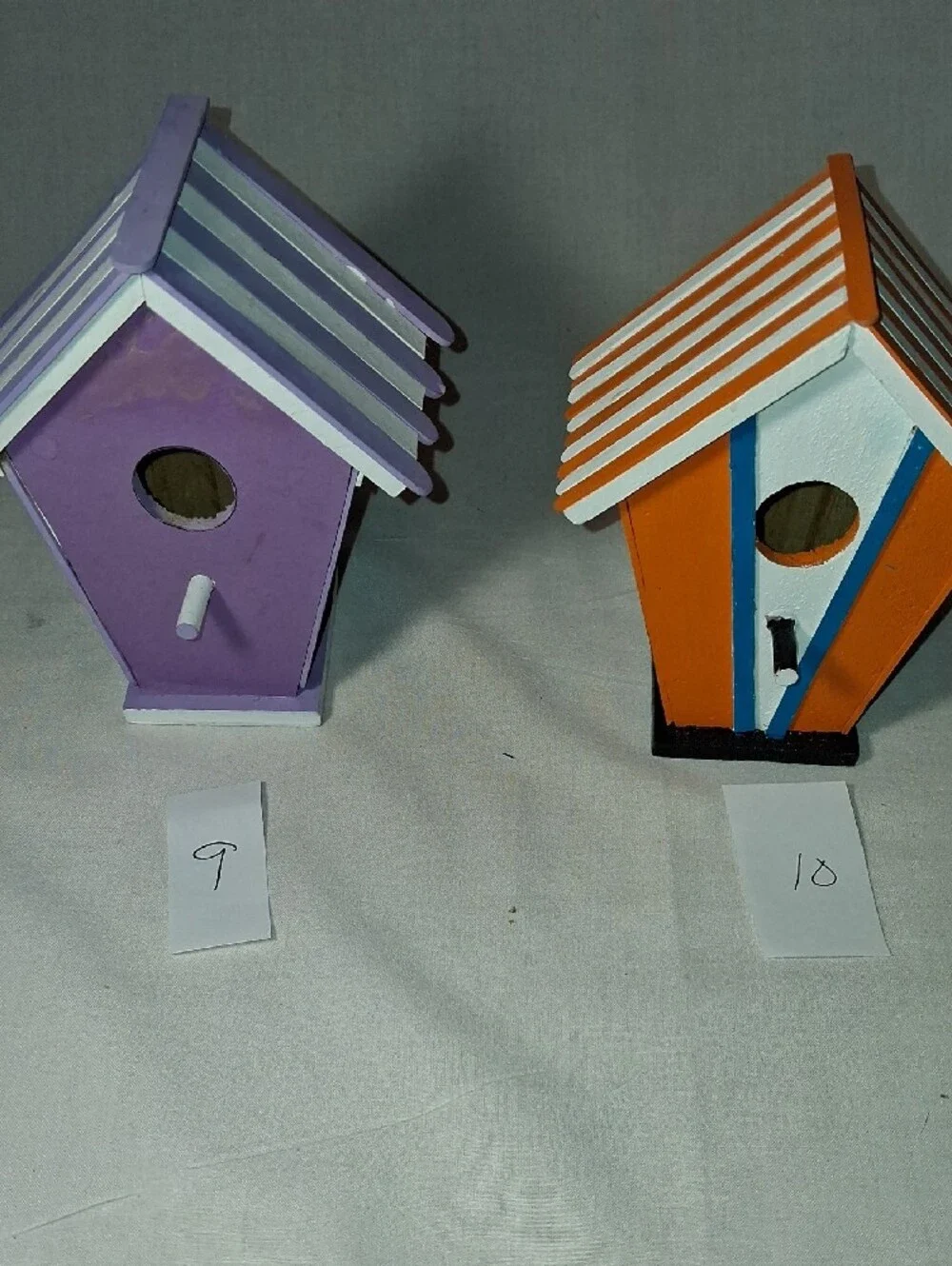 $10 or 3 for $25 Handmade by Grandpa Decorative & Colorful Wooden Birdhouses